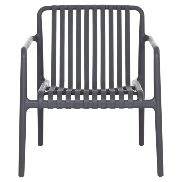 ΠΟΛΥΘΡΟΝΑ LOUNGE ΕΞΩΤ.ΧΩΡΟΥ MALEN HM6626.03 ΓΚΡΙ ΠΟΛΥΠΡΟΠΥΛΕΝΙΟ 67x75x75Υεκ - Image 3