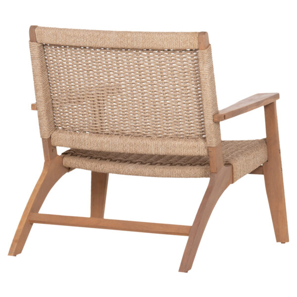 ΠΟΛΥΘΡΟΝΑ LOUNGE MONTER HM6241.01 ΞΥΛΟ ΑΚΑΚΙΑΣ ΦΥΣΙΚΟ-ΣΧΟΙΝΙ ΜΠΕΖ 63.5x60x69Υεκ - Image 5