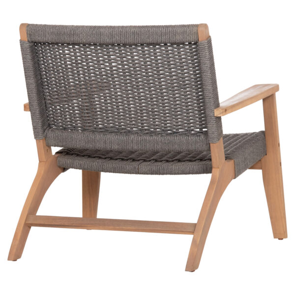 ΠΟΛΥΘΡΟΝΑ LOUNGE MONTER HM6241.02 ΞΥΛΟ ΑΚΑΚΙΑΣ ΦΥΣΙΚΟ-ΣΧΟΙΝΙ ΓΚΡΙ 63.5x60x69Υεκ - Image 5