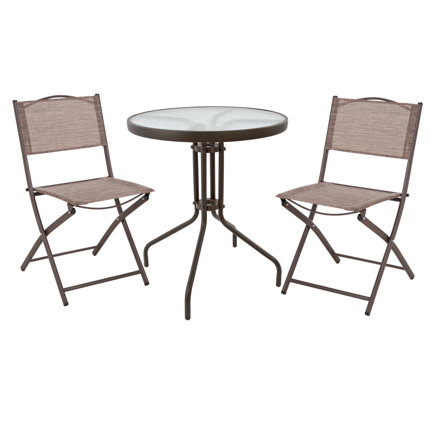 HM21038.02 ΣΕΤ ΕΞ.ΧΩΡΟΥ 3ΤΜΧ LIMA HM21038.02 ΤΡΑΠΕΖΙ LIMA & 2 ΠΤΥΣΣΟΜΕΝΕΣ ΚΑΡΕΚΛΕΣ ΚΑΦΕ - Image 1