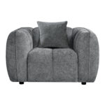 ΣΕΤ ΚΑΝΑΠΕΣ ΓΩΝΙΑ (ΑΡΙΣΤΕΡΗ)-ΠΟΛΥΘΡΟΝΑ LOUNGE LYKKE HM10820.01L ΓΚΡΙ ΥΦΑΣΜΑ - Image 4