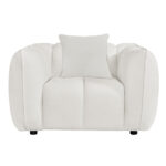 ΣΕΤ ΚΑΝΑΠΕΣ ΓΩΝΙΑ (ΔΕΞΙΑ)-ΠΟΛΥΘΡΟΝΑ LOUNGE LYKKE HM10820.02R ΕΚΡΟΥ ΥΦΑΣΜΑ - Image 4