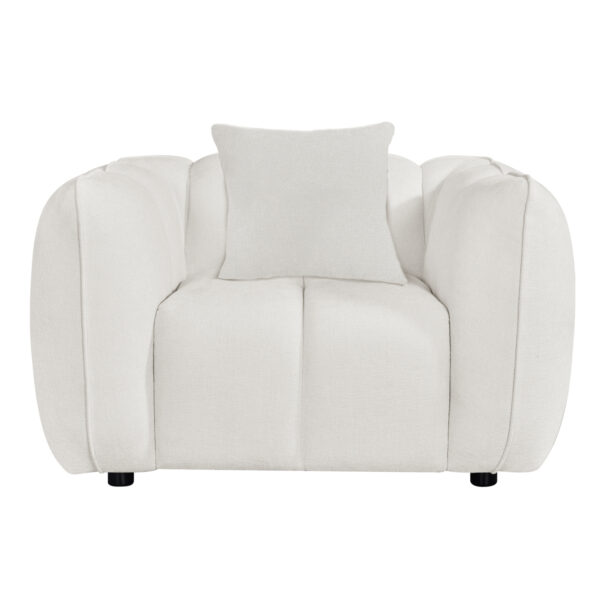 ΣΕΤ ΚΑΝΑΠΕΣ ΓΩΝΙΑ (ΔΕΞΙΑ)-ΠΟΛΥΘΡΟΝΑ LOUNGE LYKKE HM10820.02R ΕΚΡΟΥ ΥΦΑΣΜΑ - Image 4