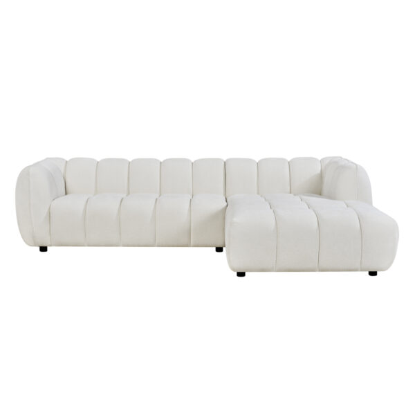 ΣΕΤ ΚΑΝΑΠΕΣ ΓΩΝΙΑ (ΔΕΞΙΑ)-ΠΟΛΥΘΡΟΝΑ LOUNGE LYKKE HM10820.02R ΕΚΡΟΥ ΥΦΑΣΜΑ - Image 5