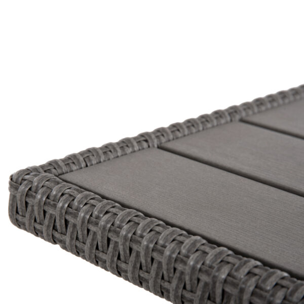 ΣΕΤ ΣΑΛΟΝΙ ΓΩΝΙΑ & ΤΡΑΠΕΖΙ CARSON HM6078.01 ΓΚΡΙ ΣΥΝΘ.RATTAN-ΜΑΞΙΛΑΡΙΑ - Image 5