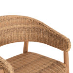 ΣΕΤ ΤΡΑΠΕΖΑΡΙΑΣ ΕΞ.ΧΩΡΟΥ 5ΤΜΧ CORTEN HM10909 ΞΥΛΟ ΑΚΑΚΙΑΣ & ΣΧΟΙΝΙ--ΦΥΣΙΚΟ - Image 5