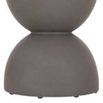 ΣΚΑΜΠΟ ΣΤΡΟΓΓΥΛΟ ZINI HM6580.01 FIBER CEMENT ΣΕ ΓΚΡΙ Φ35x43Υεκ - Image 6