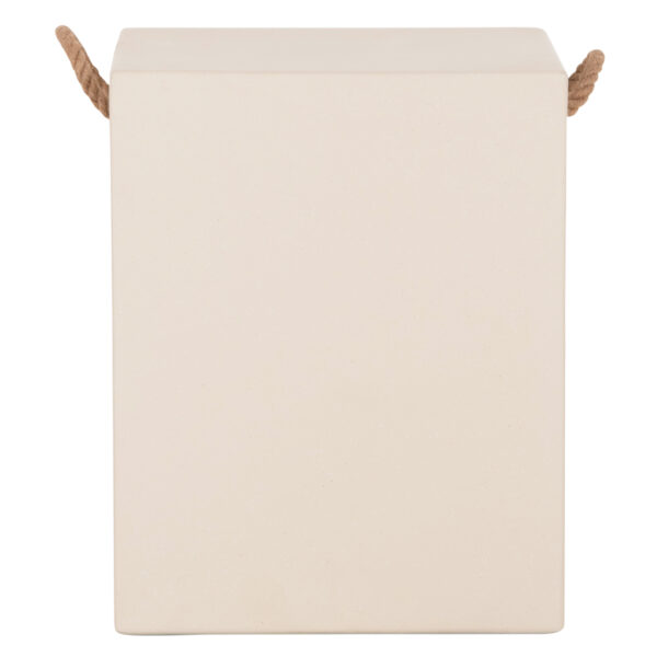 ΣΚΑΜΠΟ ΤΕΤΡΑΓΩΝΟ ΜΕ ΧΕΡΟΥΛΙΑ ZAK HM6581.02 FIBER CEMENT ΣΕ ΜΠΕΖ 36x36x45,5Υεκ - Image 3
