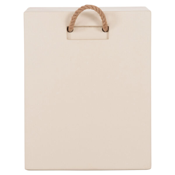 ΣΚΑΜΠΟ ΤΕΤΡΑΓΩΝΟ ΜΕ ΧΕΡΟΥΛΙΑ ZAK HM6581.02 FIBER CEMENT ΣΕ ΜΠΕΖ 36x36x45,5Υεκ - Image 4