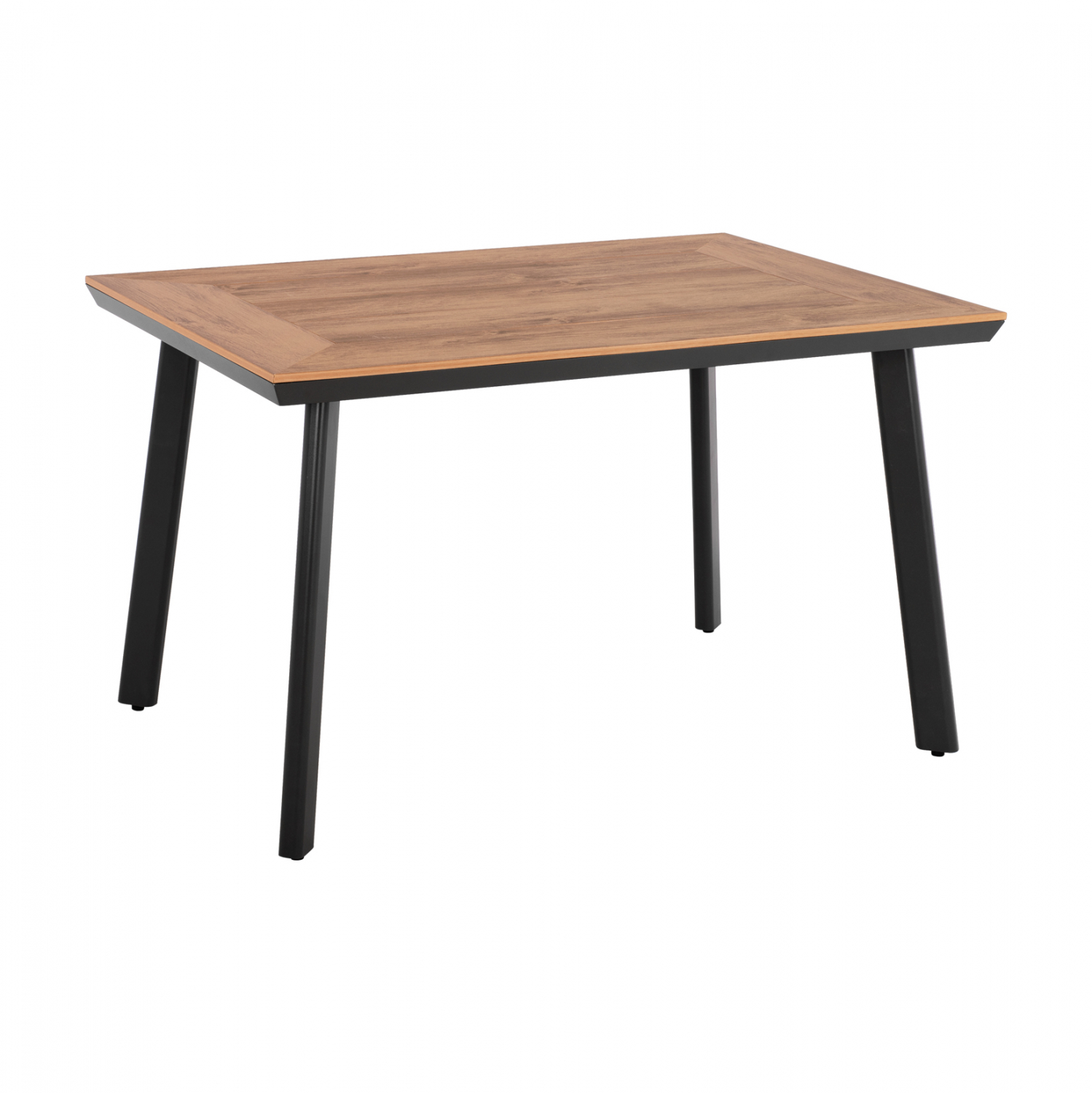 HM5562.02 ΤΡΑΠΕΖΙ ΑΛΟΥΜΙΝΙΟΥ TABER HM5562.02 ΑΝΘΡΑΚΙ ΜΕ ΕΠΙΦΑΝΕΙΑ POLYWOOD 120x80x72,5Υεκ. - Image 1