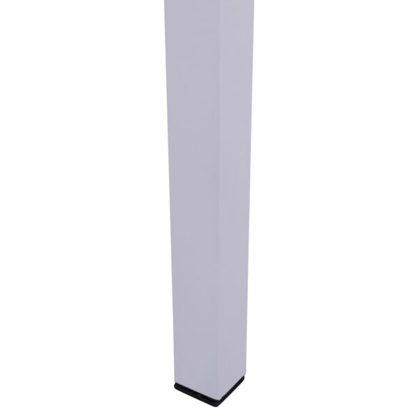 ΤΡΑΠΕΖΙ ΑΛΟΥΜΙΝΙΟΥ QIANA HM5402.01 ΛΕΥΚΟ 45x45x45,5Υ εκ. - Image 6
