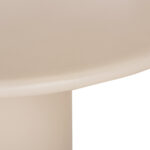 ΤΡΑΠΕΖΙ ΤΡΑΠΕΖΑΡΙΑΣ ΣΤΡΟΓΓΥΛΟ KAZVIN HM6582.02 ΜΠΕΖ FIBER CEMENT Φ130x73Υεκ - Image 6