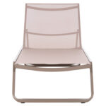 ΞΑΠΛΩΣΤΡΑ ΑΛΟΥΜΙΝΙΟΥ MARIMAR HM6562.03 ΣΚΕΛΕΤΟΣ TAUPE & TEXTILENE ΜΠΕΖ 220x67.5x31.5Υεκ - Image 3