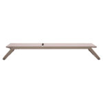 ΞΑΠΛΩΣΤΡΑ ΑΛΟΥΜΙΝΙΟΥ MARIMAR HM6562.03 ΣΚΕΛΕΤΟΣ TAUPE & TEXTILENE ΜΠΕΖ 220x67.5x31.5Υεκ - Image 5