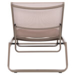 ΞΑΠΛΩΣΤΡΑ ΑΛΟΥΜΙΝΙΟΥ MARIMAR HM6562.03 ΣΚΕΛΕΤΟΣ TAUPE & TEXTILENE ΜΠΕΖ 220x67.5x31.5Υεκ - Image 6
