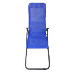 ΞΑΠΛΩΣΤΡΑ ΚΟΥΝΙΣΤΗ SWINGSAND HM6553.05 ΜΠΛΕ TEXTILENE--ΜΑΥΡΟ ΜΕΤΑΛΛΟ 142x60x95Υεκ - Image 3