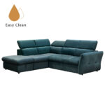 MONSERAT ΚΑΝΑΠΕΣ ΚΡΕΒΑΤΙ ΓΩΝΙΑ ΑΡΙΣΤΕΡΗ PETROL 254x224x90 01-2599 - Image 6