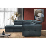 MONSERAT ΚΑΝΑΠΕΣ ΚΡΕΒΑΤΙ ΓΩΝΙΑ ΑΡΙΣΤΕΡΗ PETROL 254x224x90 01-2599 - Image 10
