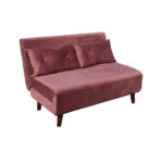 FALCON ΚΑΝΑΠΕΣ ΚΡΕΒΑΤΙ 2ΘΕΣΙΟΣ ΑΝΑΔΙΠΛΟΥΜΕΝΟΣ DUSTY PINK 121x90x80 01-3330 - Image 7