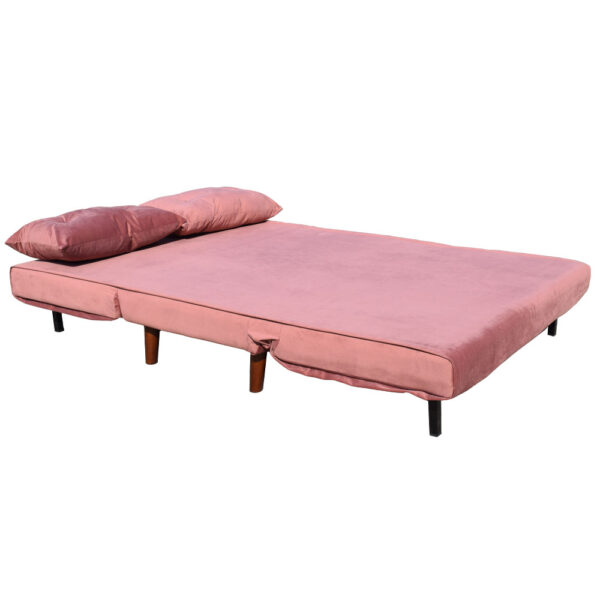FALCON ΚΑΝΑΠΕΣ ΚΡΕΒΑΤΙ 2ΘΕΣΙΟΣ ΑΝΑΔΙΠΛΟΥΜΕΝΟΣ DUSTY PINK 121x90x80 01-3330 - Image 9