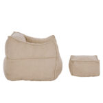 SPONGE ΠΟΛΥΘΡΟΝΑ SET BEIGE 95x102x73cm 01-3393 - Image 9