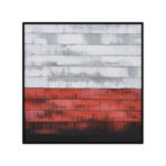 MURUS RED ΠΙΝΑΚΑΣ ΔΙΑΚΟΣΜΗΣΗΣ 82x82x5cm ΚΑΜΒΑΣ ΞΥΛΟ 017133 - Image 2