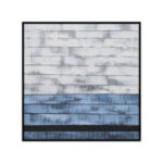 MURUS BLUE ΠΙΝΑΚΑΣ ΔΙΑΚΟΣΜΗΣΗΣ 82x82x5cm ΚΑΜΒΑΣ ΞΥΛΟ 017134 - Image 2