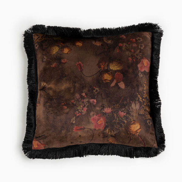 FLORES ΔΙΑΚΟΣΜΗΤΙΚΟ ΜΑΞΙΛΑΡΙ 45x45cm ΥΦΑΣΜΑ ΠΟΛΥΧΡΩΜΟ POLYESTER 017179 - Image 6