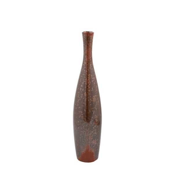 LEI ΒΑΖΟ 12x12x48cm ΚΕΡΑΜΙΚΟ TERRACOTTA 017396 - Image 5
