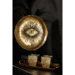 EYE ΔΙΑΚΟΣΜΗΤΙΚΟ TOTEM 32x10x41cm POLYRESIN ΧΡΥΣΟ ΜΑΥΡΟ 017424 - Image 5