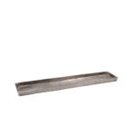 STELLA ΔΙΣΚΟΣ ΔΙΑΚΟΣΜΗΣΗΣ 58x12x3cm ΑΛΟΥΜΙΝΙΟ ΑΣΗΜΙ 017614 - Image 2