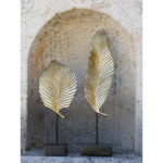 UMI ΔΙΑΚΟΣΜΗΤΙΚΟ TOTEM 13x9x57cm POLYRESIN ΧΡΥΣΟ ΜΑΥΡΟ ΜΕΤΑΛΛΟ 017914 - Image 4