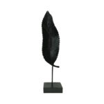 UMI ΔΙΑΚΟΣΜΗΤΙΚΟ TOTEM 13x9x57cm POLYRESIN ΜΑΥΡΟ ΜΕΤΑΛΛΟ 017916 - Image 4