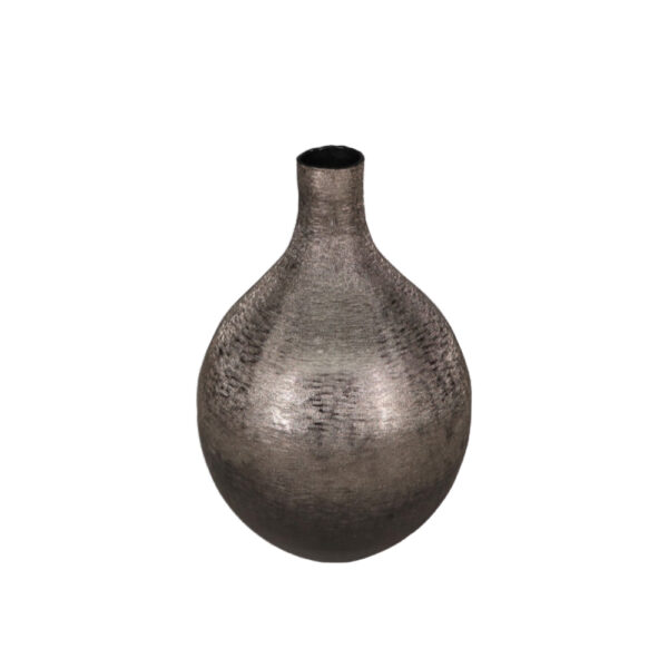 VERGE 1 ΒΑΖΟ 21x21x28cm ΑΛΟΥΜΙΝΙΟ SMOKE BLACK 018429 - Image 3