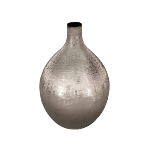 VERGE 1 ΒΑΖΟ 22x22x35cm ΑΛΟΥΜΙΝΙΟ SMOKE BLACK 018430 - Image 3