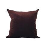 GLAM ΔΙΑΚΟΣΜΗΤΙΚΟ ΜΑΞΙΛΑΡΙ 45x45cm ΥΦΑΣΜΑ RUSTY RED ΜΠΕΖ POLYESTER 018881 - Image 4
