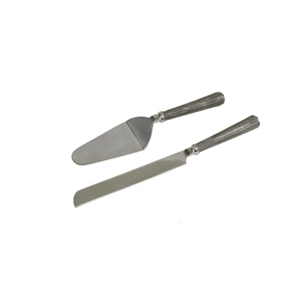 STIL SET ΣΕΡΒΙΡΙΣΜΑΤΟΣ ΓΛΥΚΟΥ 32x6x3cm ΑΤΣΑΛΙ ΑΣΗΜΙ 018946 - Image 4