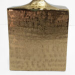 FLASCHE ΒΑΖΟ 18x9x28cm ΑΛΟΥΜΙΝΙΟ ΧΡΥΣΟ 019146 - Image 6