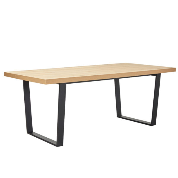 CUBIUS ΤΡΑΠΕΖΙ ΦΥΣΙΚΟ 200x100x76cm 02-0667 - Image 5