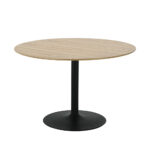 METRO ΤΡΑΠΕΖΙ OAK 120x120x75cm 02-0703 - Image 6