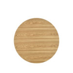 METRO ΤΡΑΠΕΖΙ OAK 120x120x75cm 02-0703 - Image 7