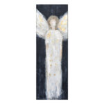 ANGELO ΠΙΝΑΚΑΣ ΔΙΑΚΟΣΜΗΣΗΣ 50x150x3cm ΚΑΜΒΑΣ ΜΑΥΡΟ ΛΕΥΚΟ ΞΥΛΟ 020051 - Image 2