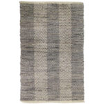 FISHBONE ΧΑΛΑΚΙ 60x90cm ΔΕΡΜΑ ΓΚΡΙ ΜΠΕΖ 020501 - Image 4