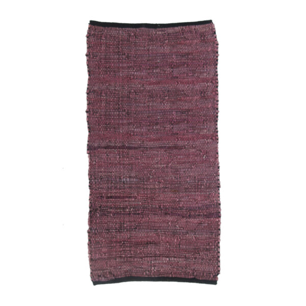 PLUM ΧΑΛΙ ΔΙΑΔΡΟΜΟΥ 70x150cm ΔΕΡΜΑ ΜΩΒ 020510 - Image 3