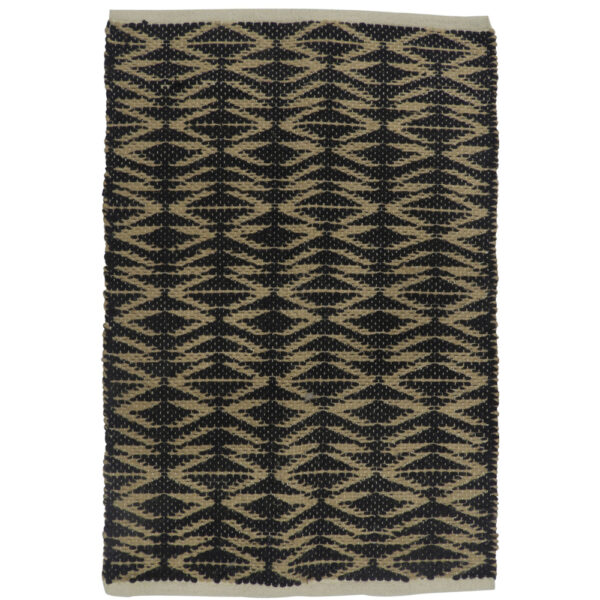 AFRICA ΧΑΛΑΚΙ 60x90cm ΓΙΟΥΤΑ ΜΑΥΡΟ ΜΠΕΖ ΒΑΜΒΑΚΙ 020529 - Image 5