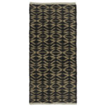 AFRICA ΧΑΛΙ ΔΙΑΔΡΟΜΟΥ 70x150cm ΓΙΟΥΤΑ ΜΑΥΡΟ ΜΠΕΖ ΒΑΜΒΑΚΙ 020530 - Image 5