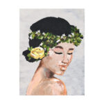 SPRING LADY ΠΙΝΑΚΑΣ ΔΙΑΚΟΣΜΗΣΗΣ 60x80x4cm ΚΑΜΒΑΣ ΠΟΛΥΧΡΩΜΟ 020665 - Image 3