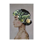SPRING LADY ΠΙΝΑΚΑΣ ΔΙΑΚΟΣΜΗΣΗΣ 60x80x4cm ΚΑΜΒΑΣ ΠΟΛΥΧΡΩΜΟ 020667 - Image 3