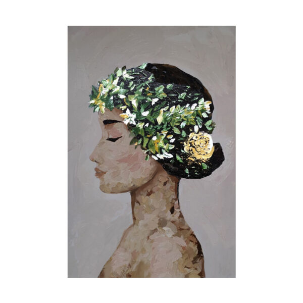 SPRING LADY ΠΙΝΑΚΑΣ ΔΙΑΚΟΣΜΗΣΗΣ 60x80x4cm ΚΑΜΒΑΣ ΠΟΛΥΧΡΩΜΟ 020667 - Image 3