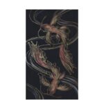 FISH IN LOVE ΠΙΝΑΚΑΣ ΔΙΑΚΟΣΜΗΣΗΣ 70x120x4cm ΚΑΜΒΑΣ ΠΟΛΥΧΡΩΜΟ 020671 - Image 2